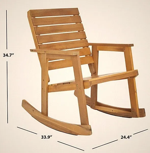 Safavieh ALEXEI ROCKING CHAIR, Reduced Price 2172762096 FOX6702B