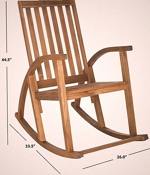 Safavieh CLAYTON ROCKING CHAIR, Reduced Price 2172744325 PAT7003A