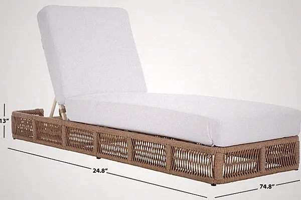 Safavieh GILLIAN CHAISE LOUNGER, Reduced Price 2172793377 PAT7527D