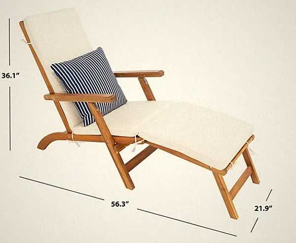 Safavieh PALMDALE LOUNGE CHAIR, Reduced Price 2172777411 PAT7015E