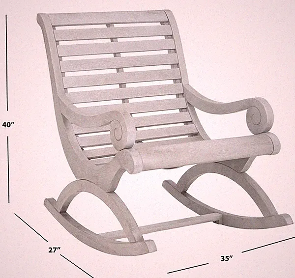 Safavieh SONORA ROCKING CHAIR, Reduced Price 2172751903 PAT7016A